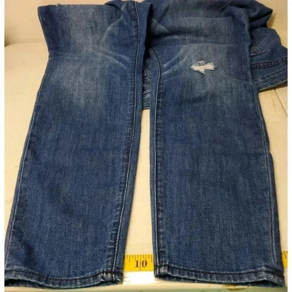 GAP BLUE DENIM DENIM LEGGINGS PLUS SIZE 18, INSEAM 30.5" - Picture 7 of 7